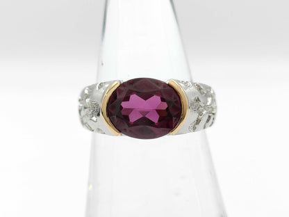 G3.16ct PT900/K18 8.4g Ring 