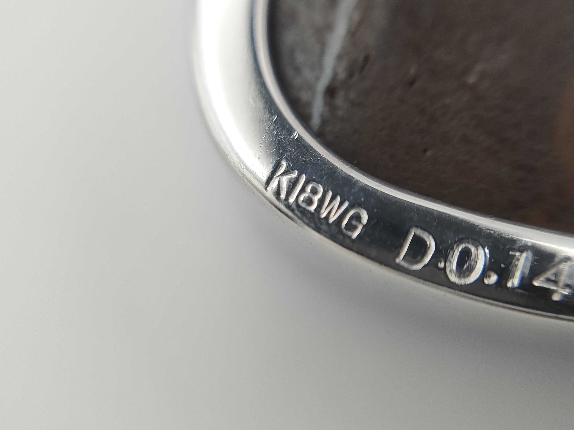 OP22.61ct D0.14ct K18WG 12.8g Pendant Top 