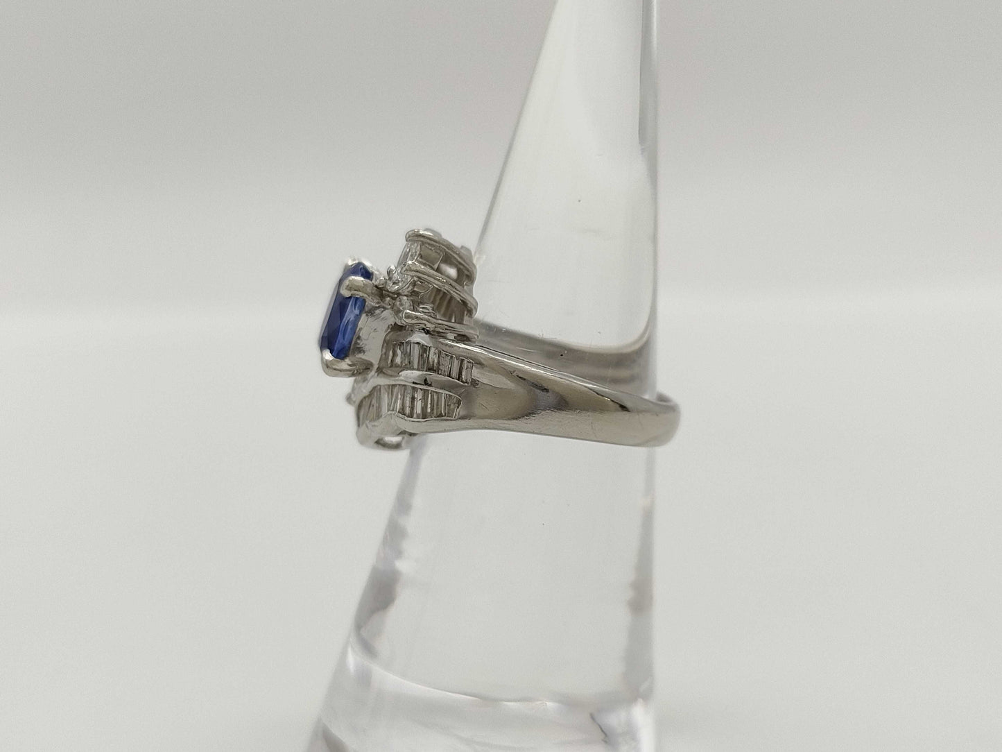 S1.69ct D1.10ct PT900 10.5g Ring 