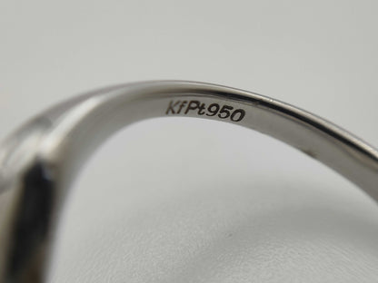 D0.611ct FD0.06ct PT950 5.2g Ring 