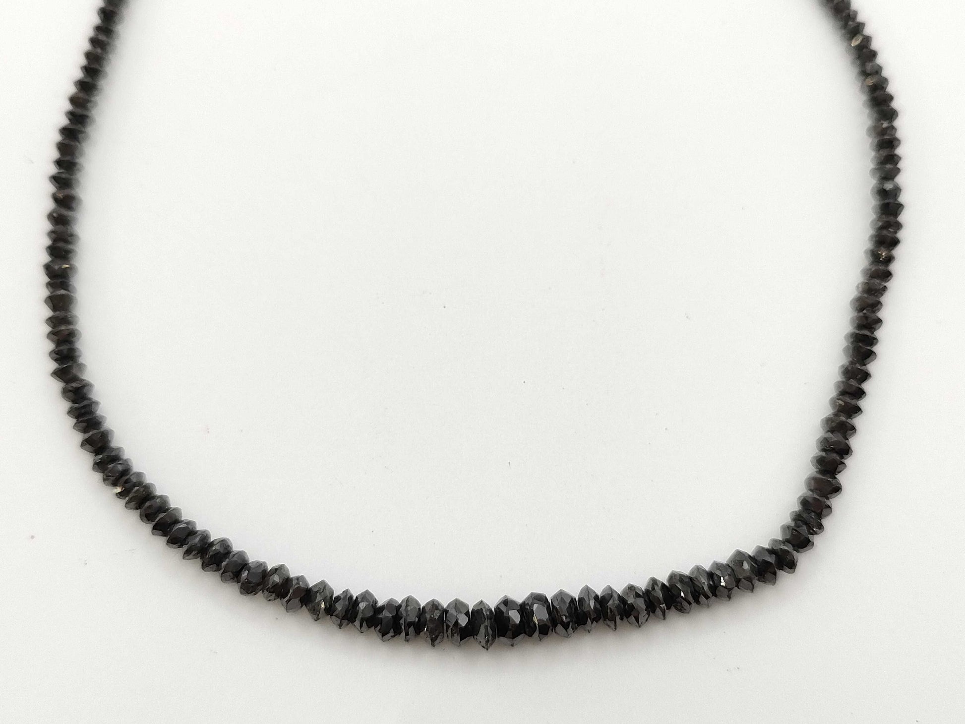 BLKD 20.00ct K18WG 5.2g Necklace 