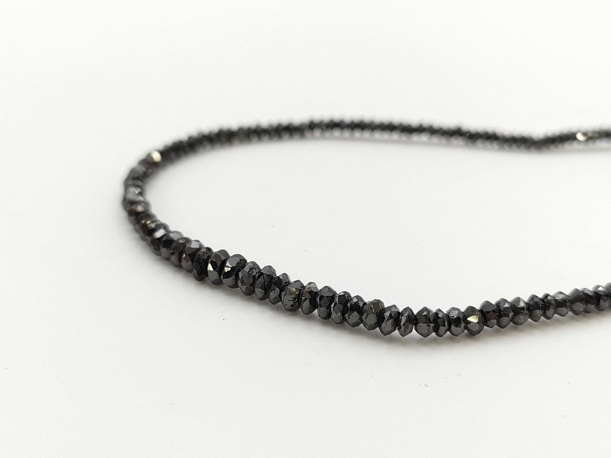 BLKD 20.00ct K18WG 5.2g Necklace 