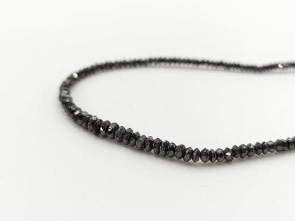 BLKD 20.00ct K18WG 5.2g Necklace 