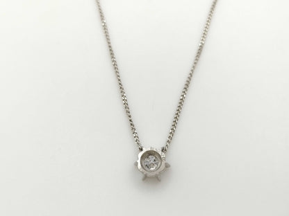 D0.48ct PT900/850 3.9g Necklace 
