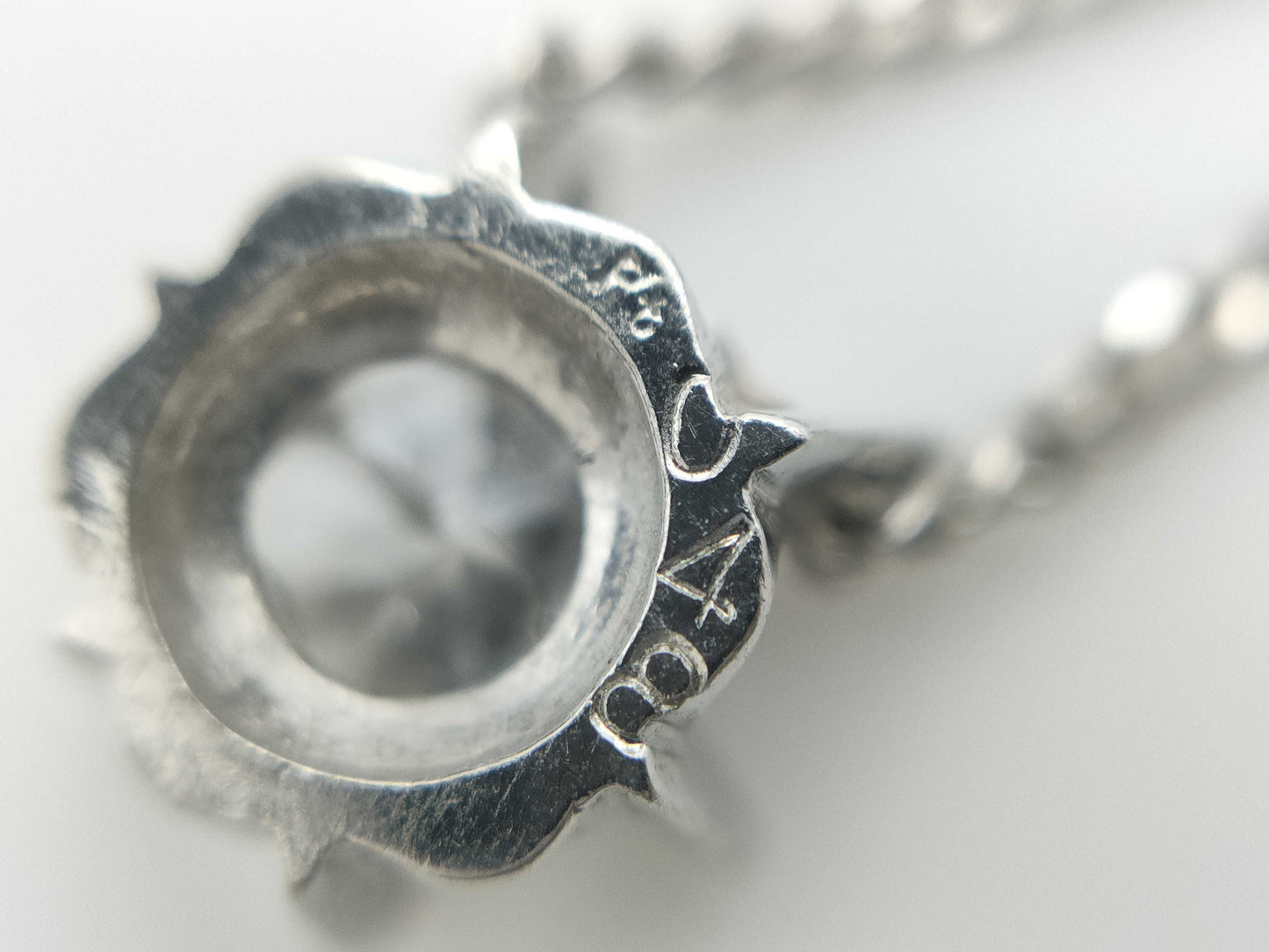 D0.48ct PT900/850 3.9g Necklace 