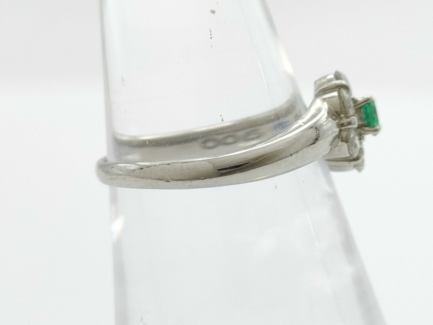 E0.10ct D0.43ct PT900 3.2g Ring 