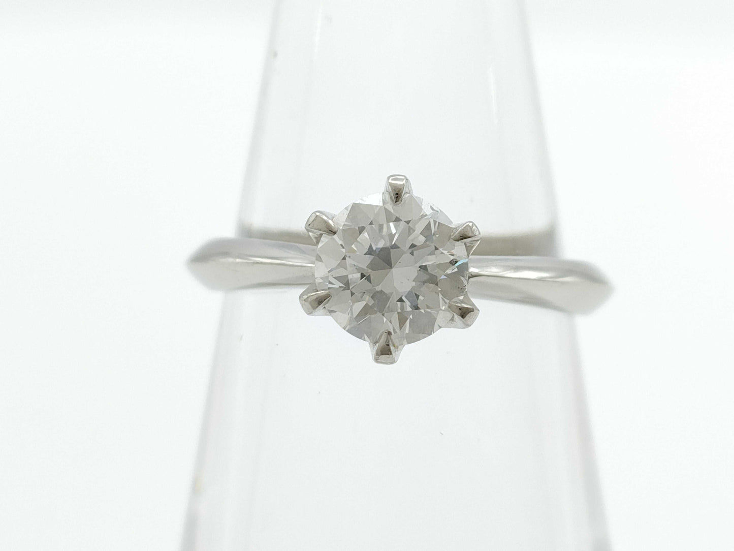 D1.001ct PT900 4.0g Ring 