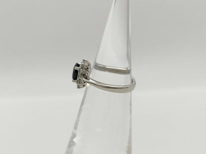 S 0.95ct D 0.21ct PT900 3.6g Ring 