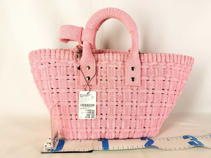 BALENCIAGA Basket Bag Pink Handbag