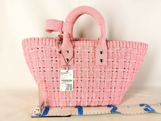 BALENCIAGA Basket Bag Pink Handbag