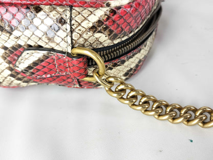GUCCI GUCCI GG Marmont Python Shoulder Bag 447632