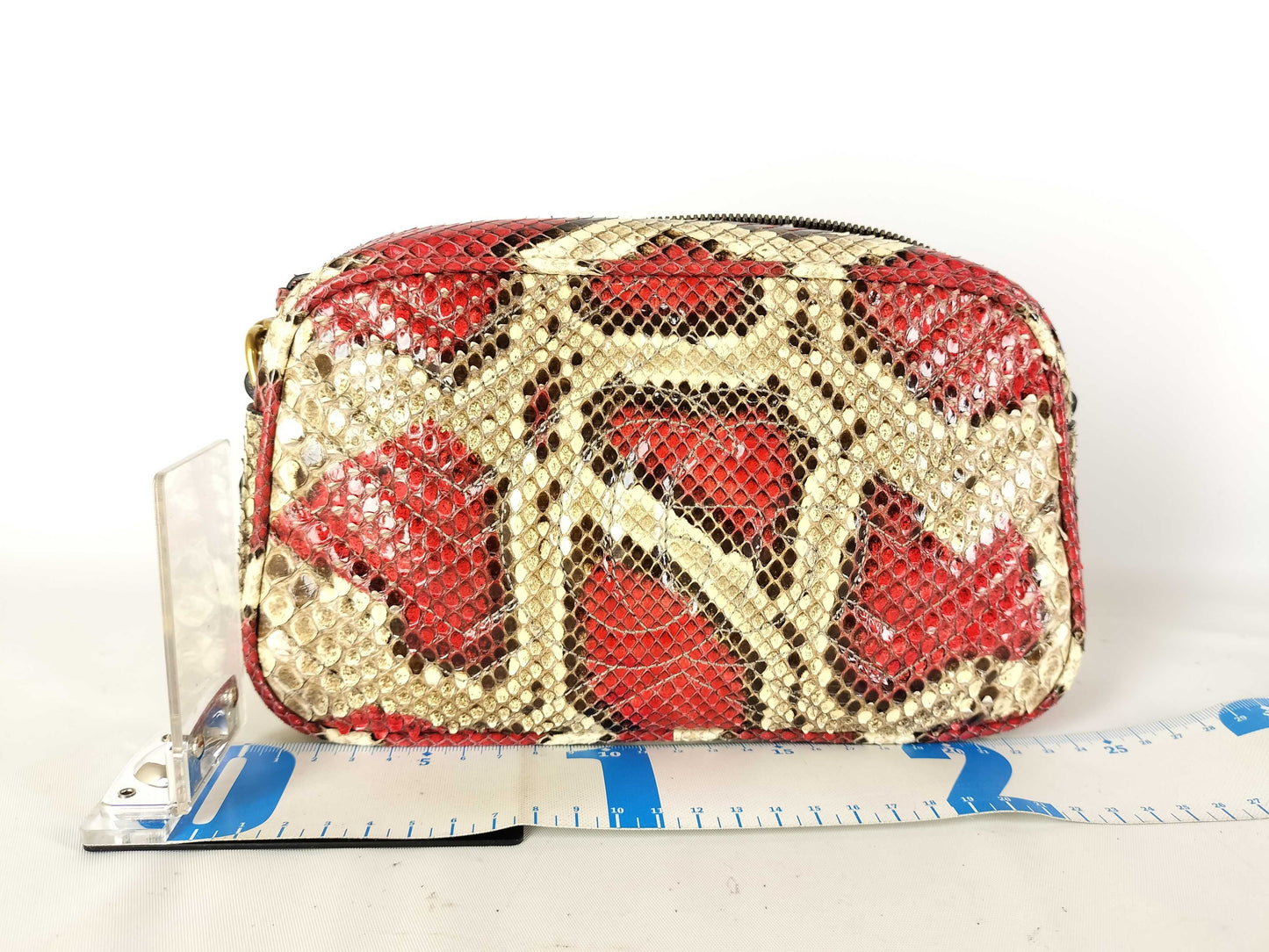 GUCCI GUCCI GG Marmont Python Shoulder Bag 447632