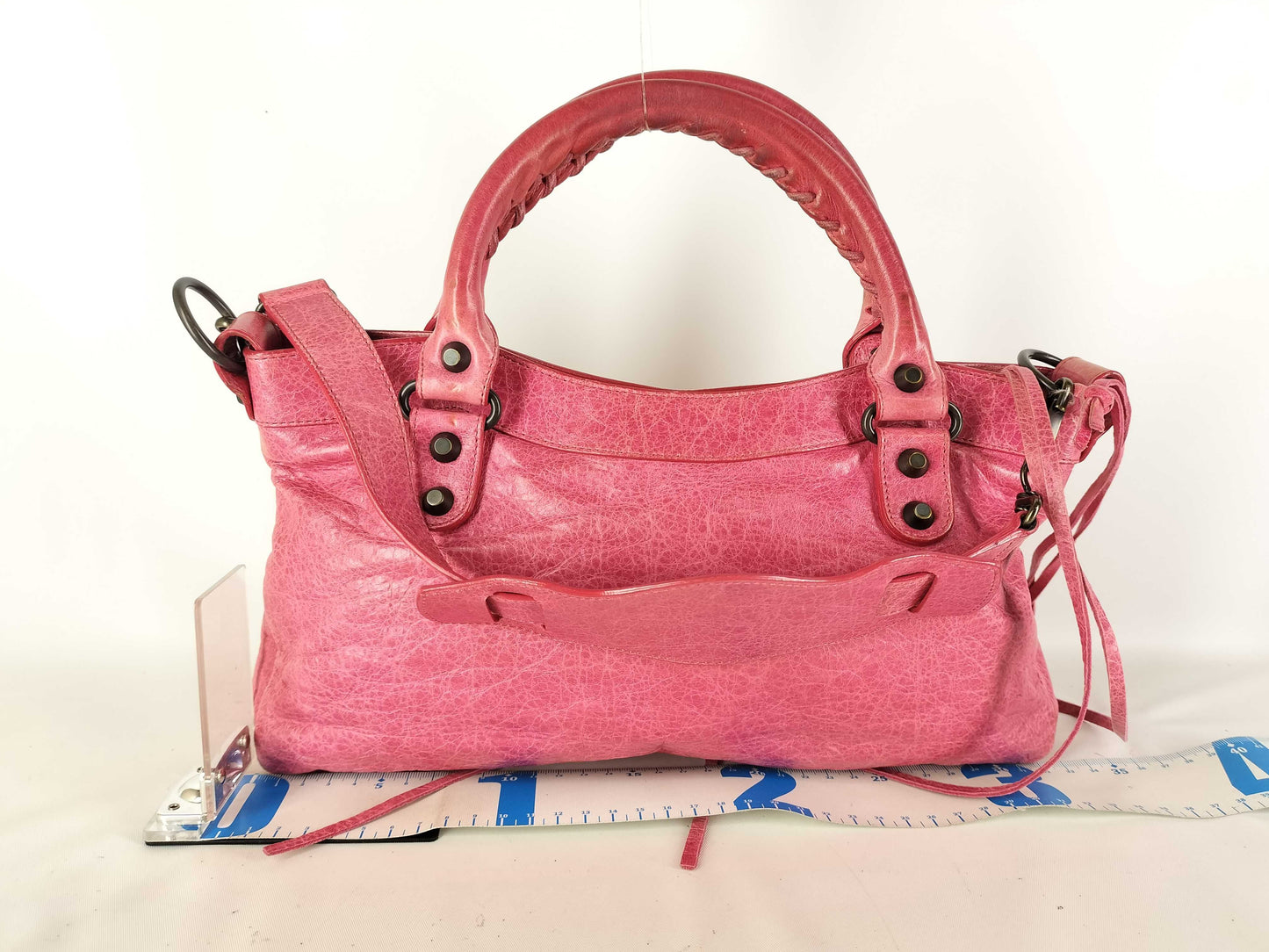 BALENCIAGA The City Pink Handbag