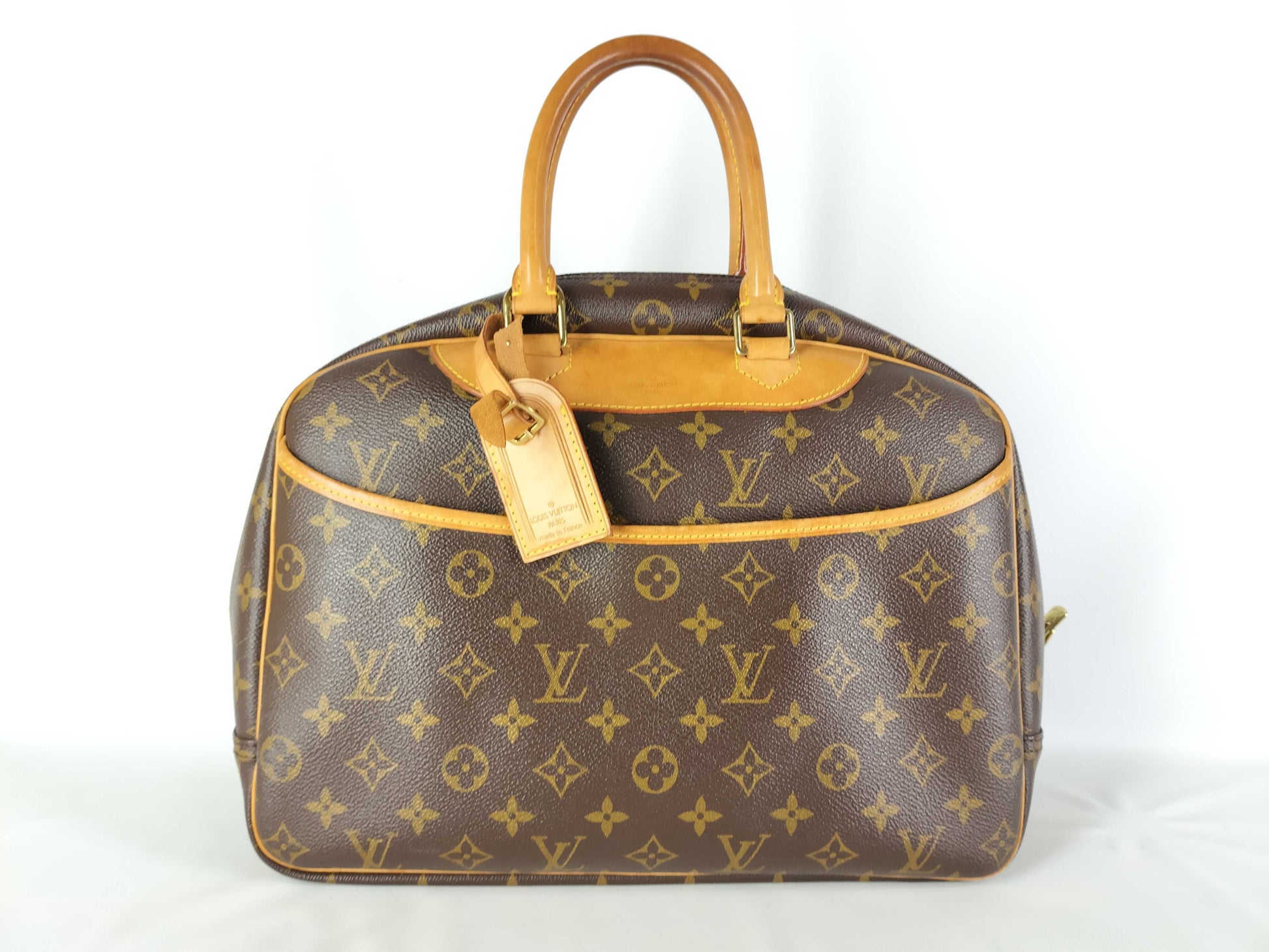 LOUIS VUITTON Monogram Deauville M47270 Handbag