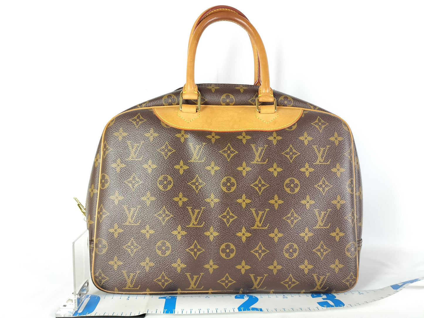 LOUIS VUITTON Monogram Deauville M47270 Handbag