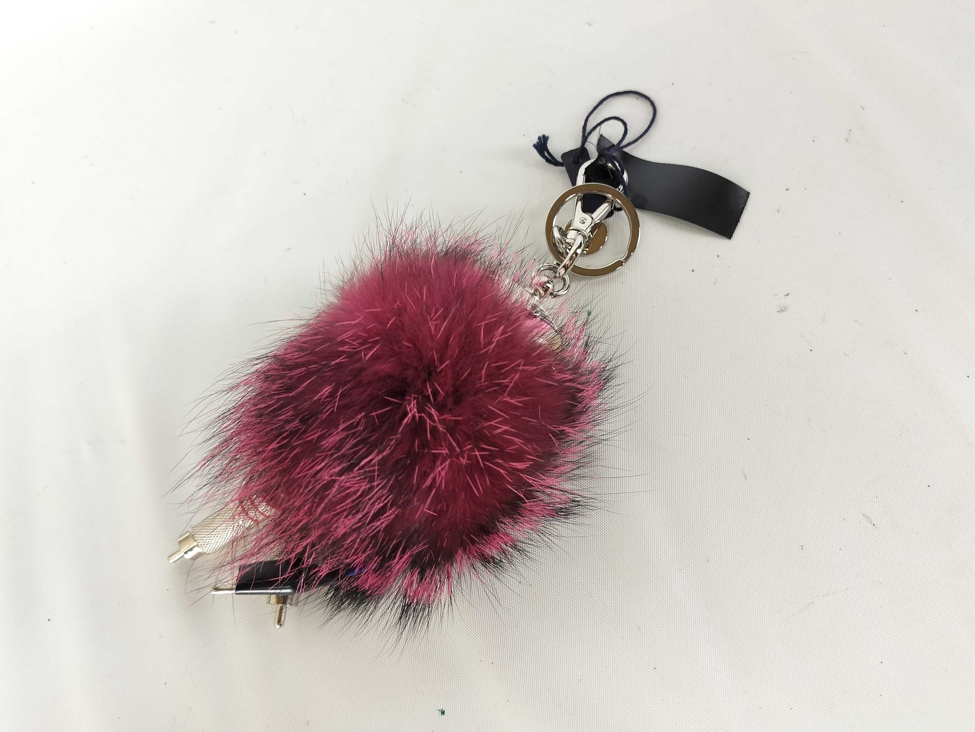 PRADA PRADA Robot Keychain Fur Other Accessories