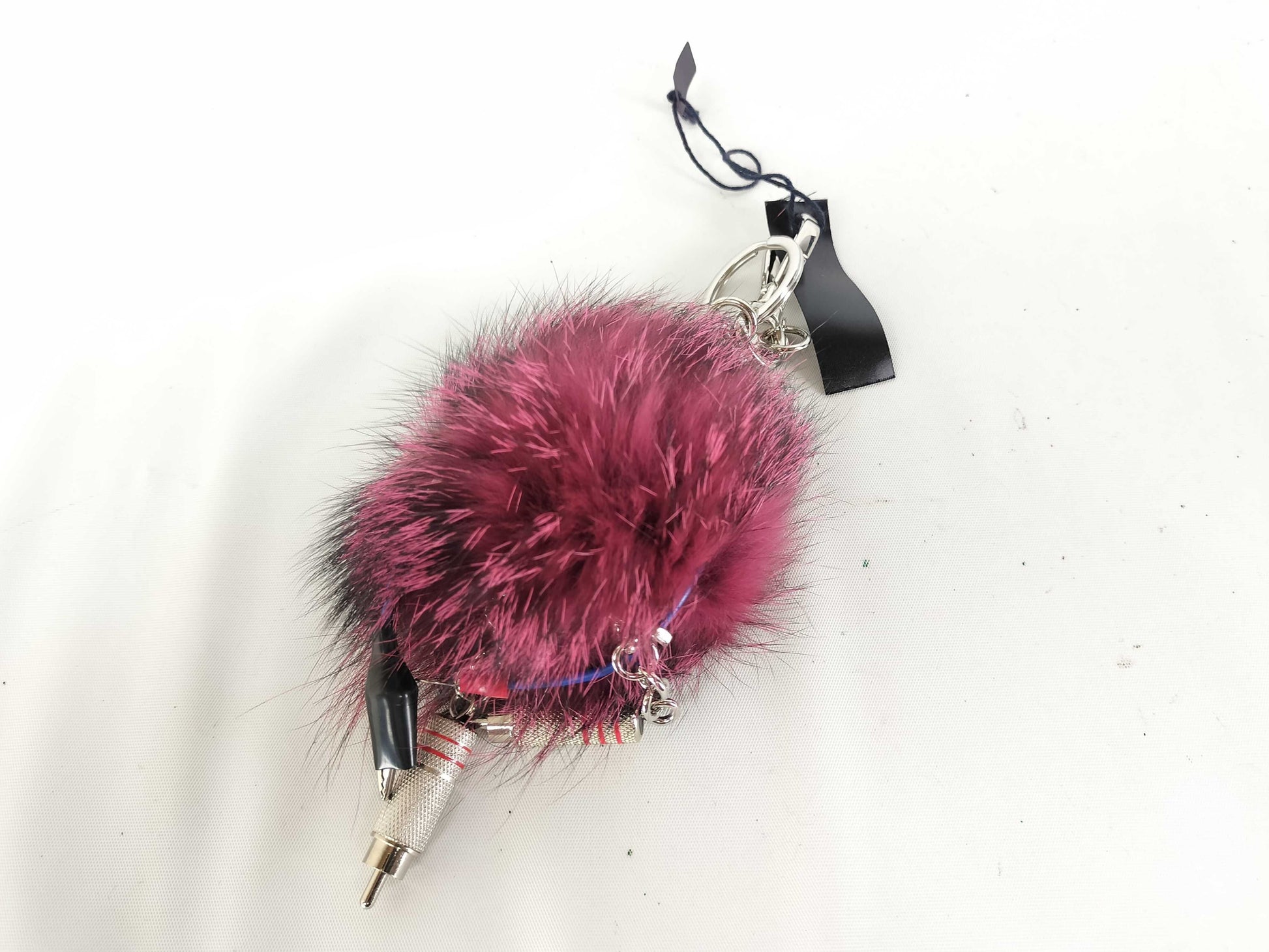 PRADA PRADA Robot Keychain Fur Other Accessories