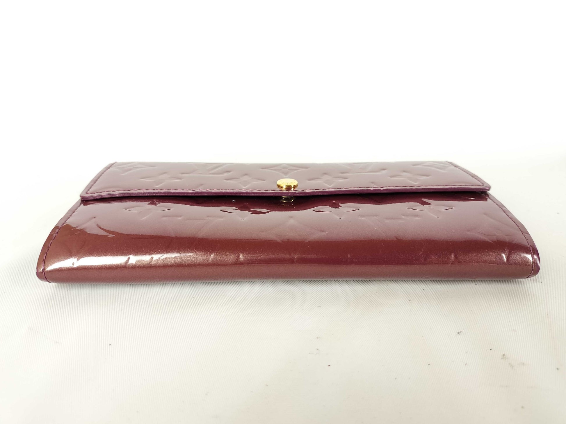 LOUIS VUITTON Vernis Portefeuille Sarah Long Wallet M91521 TH4037 Wallet