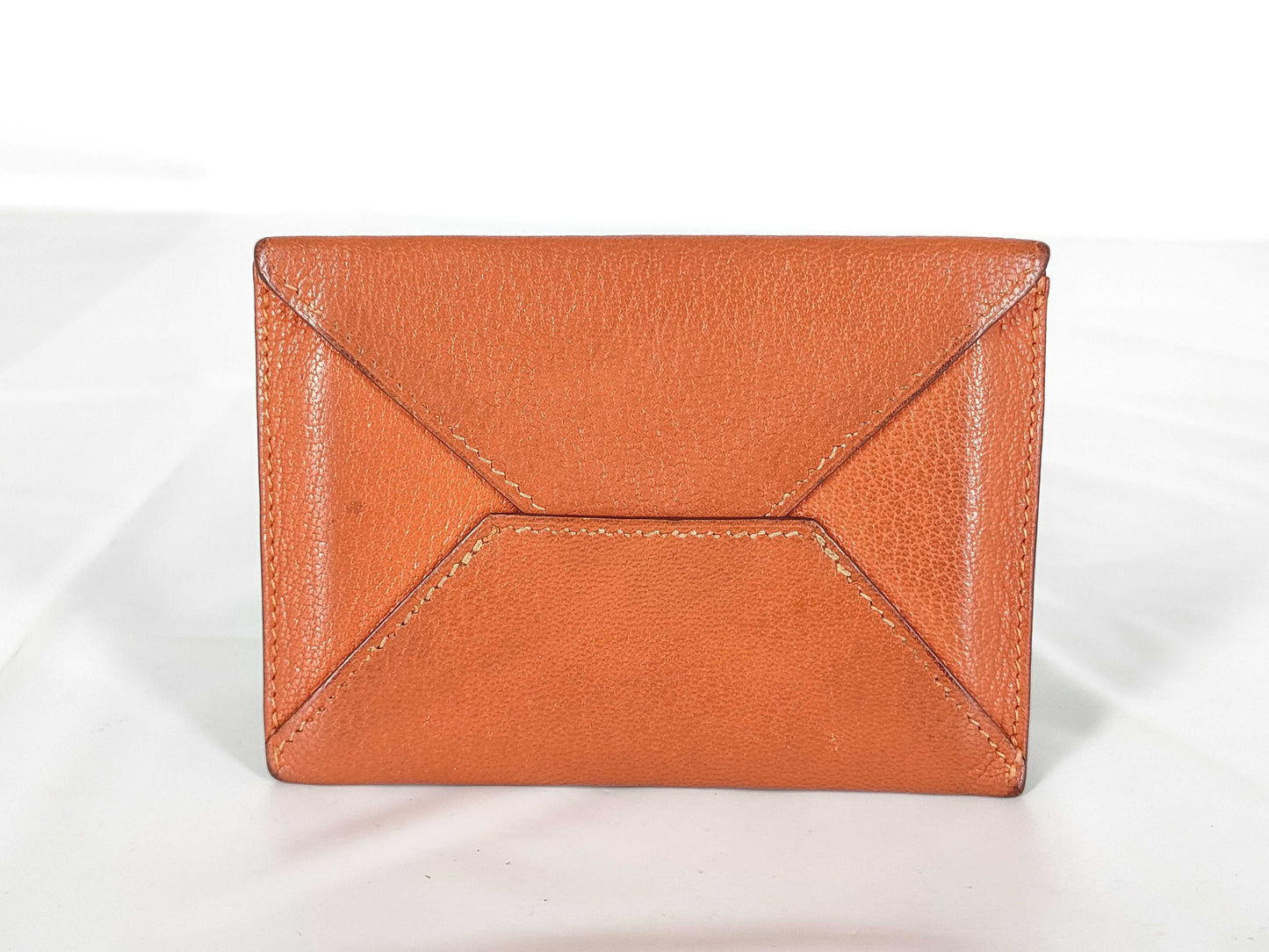 HERMES HERMES Envelope PM Leather Business Card Case Card Case/Pass Case/Business Card Holder