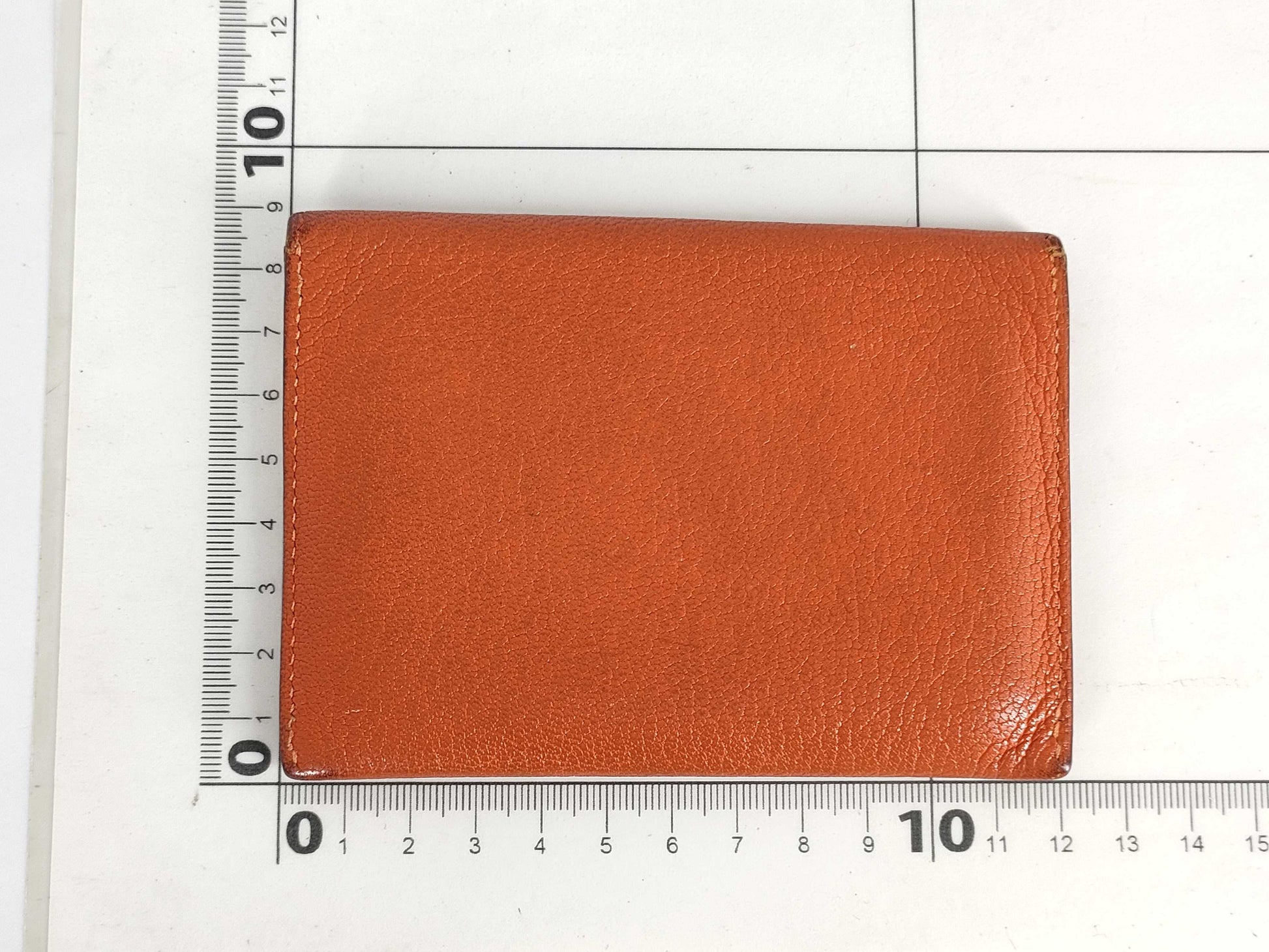 HERMES HERMES Envelope PM Leather Business Card Case Card Case/Pass Case/Business Card Holder