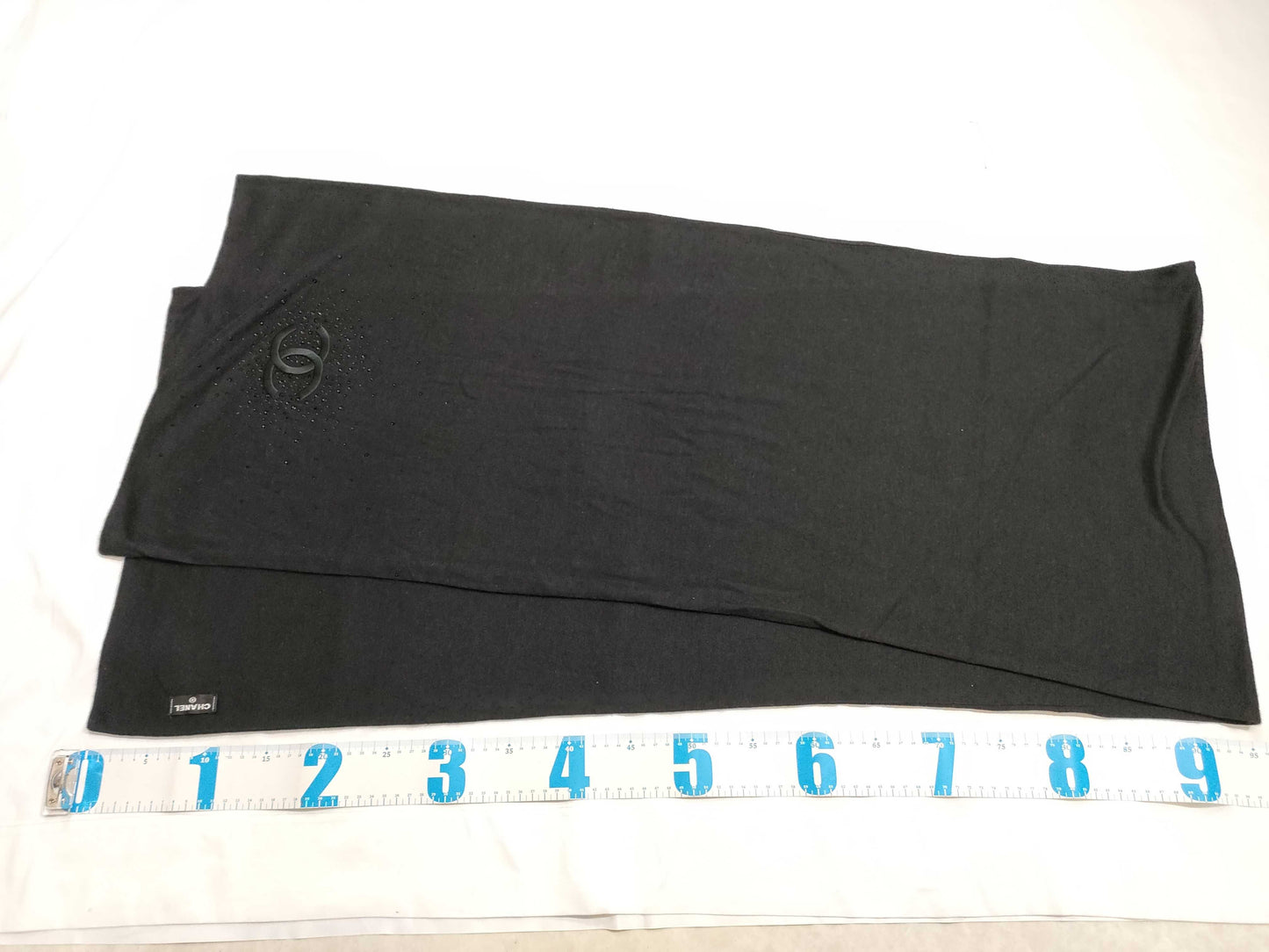 CHANEL Chanel Stole Logo Rhinestone Other Accessories