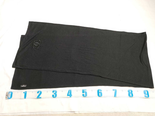 CHANEL Chanel Stole Logo Rhinestone Other Accessories