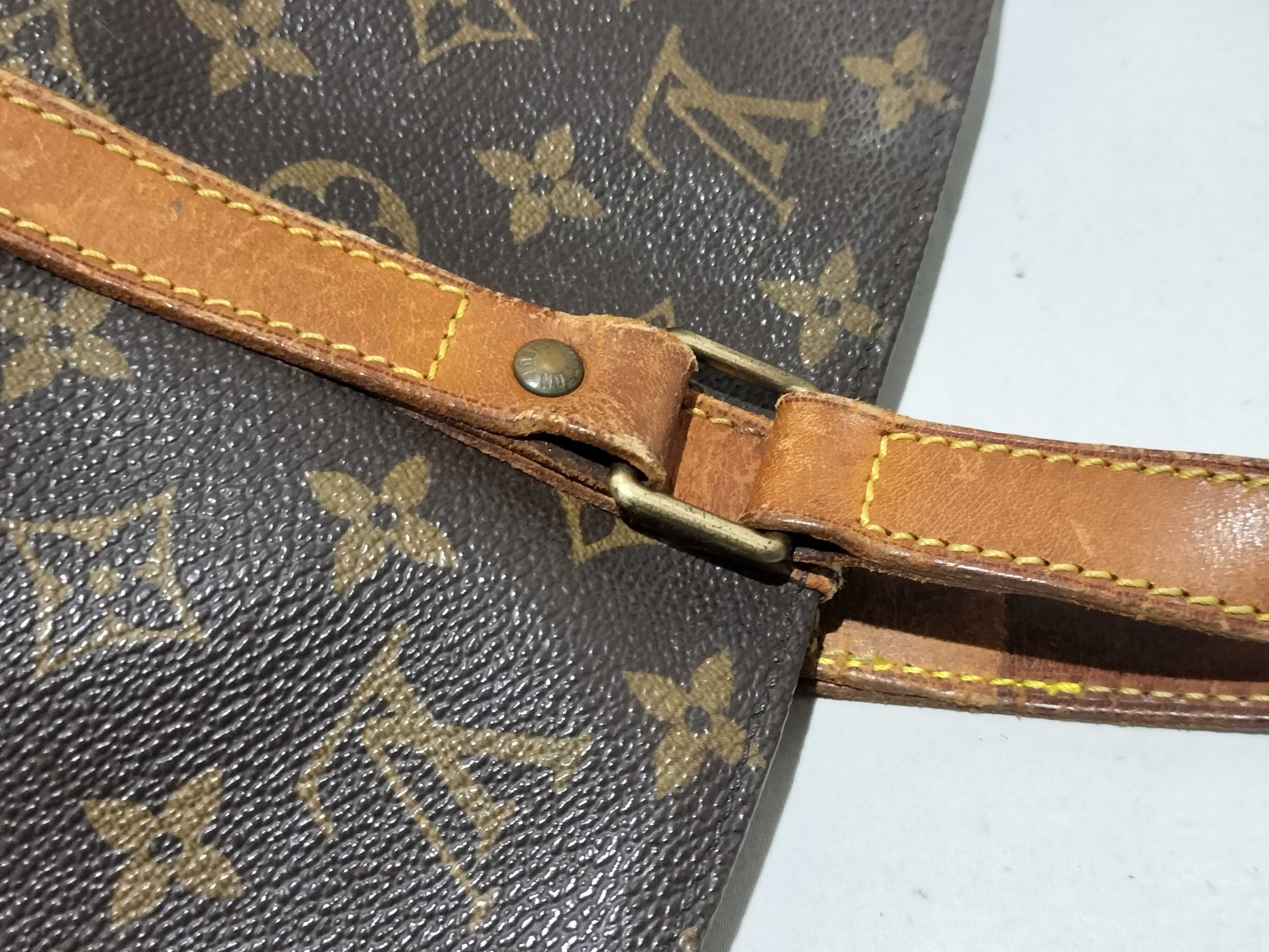 LOUIS VUITTON Monogram Sac Shopping Tote Bag M51108