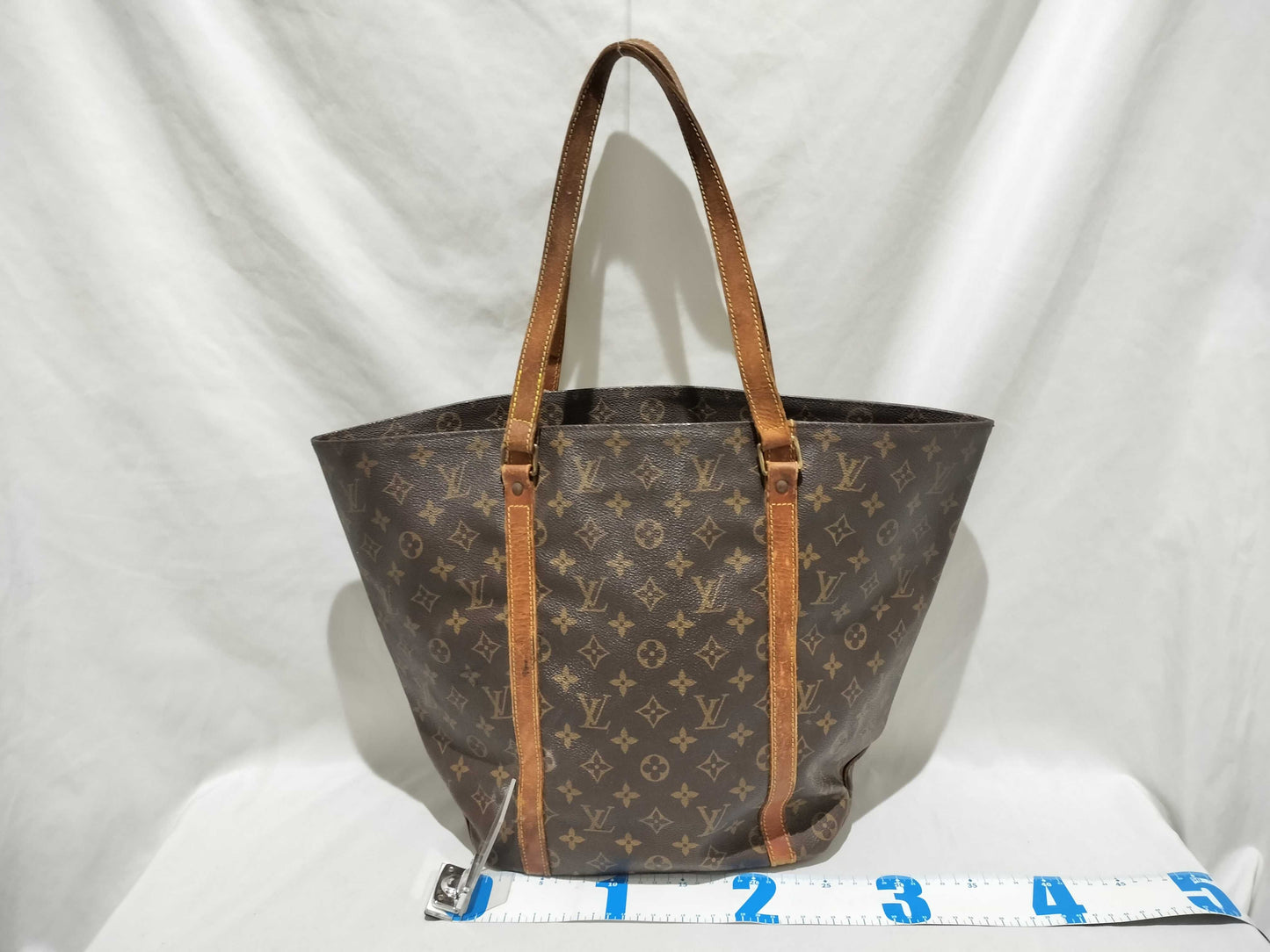 LOUIS VUITTON Monogram Sac Shopping Tote Bag M51108