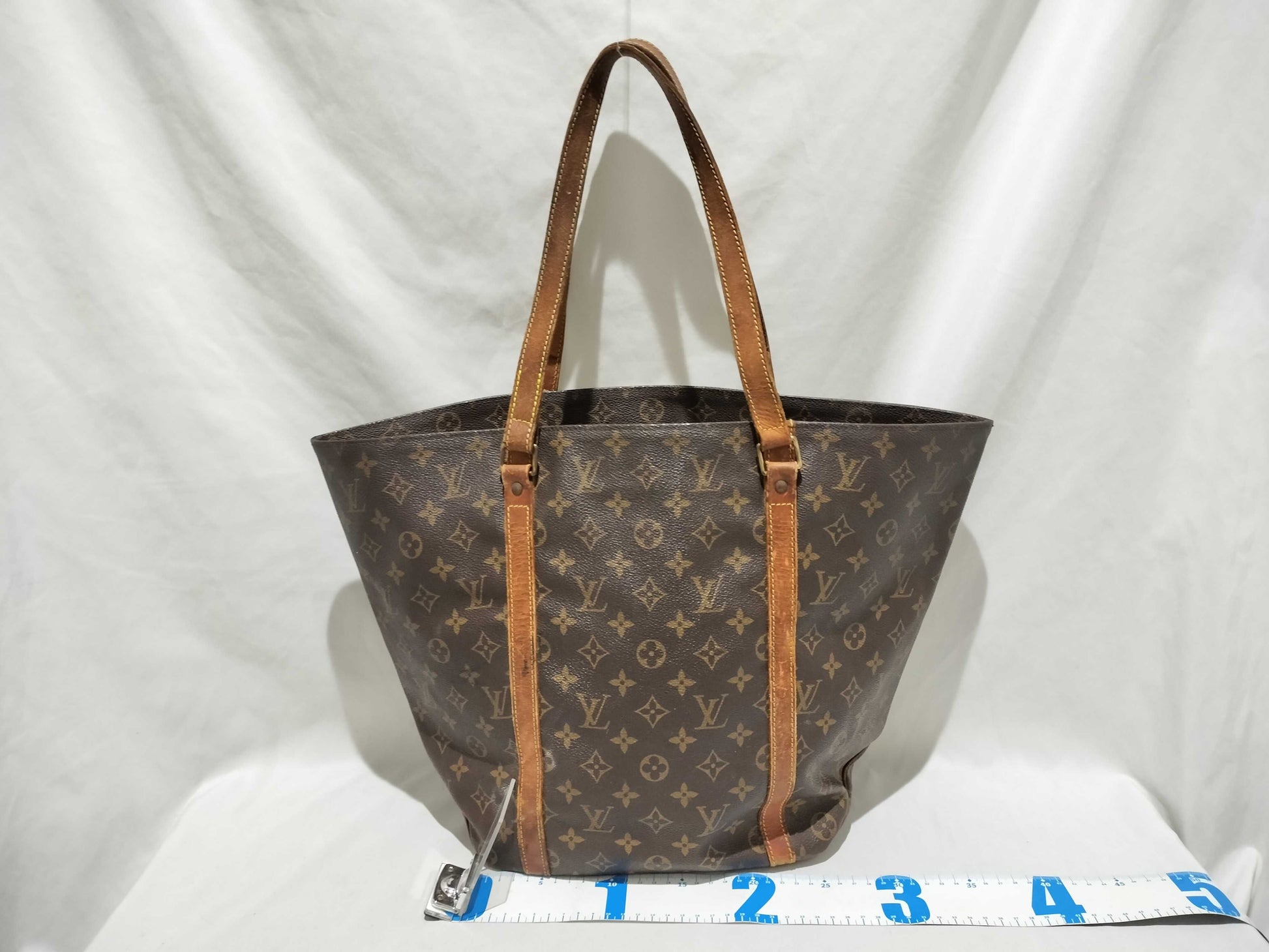 LOUIS VUITTON Monogram Sac Shopping Tote Bag M51108