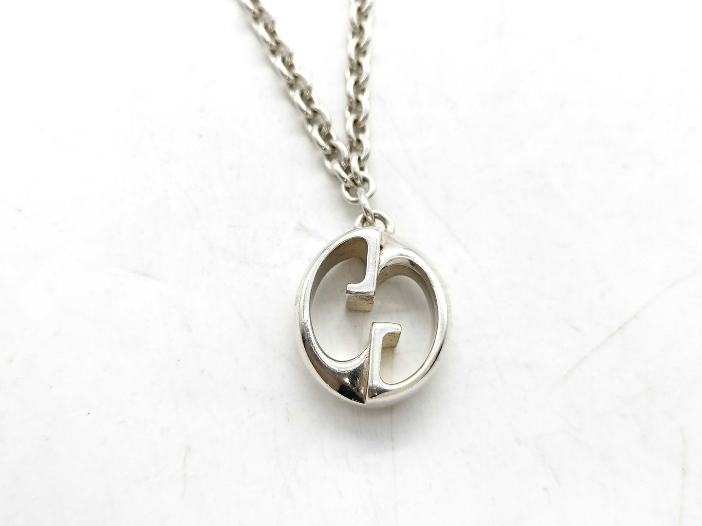 GUCCI Gucci necklace silver necklace