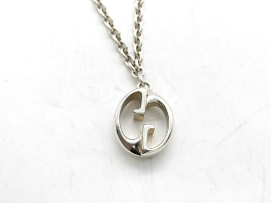 GUCCI Gucci necklace silver necklace