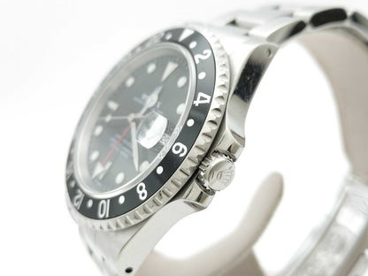 ROLEX GMT-Master 16700 U811336 Black Dial Men's Watch