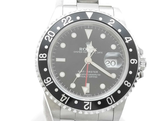 ROLEX GMT-Master 16700 U811336 Black Dial Men's Watch
