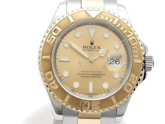 ROLEX Yacht-Master 16623 G598470 Champagne Dial Men's Watch