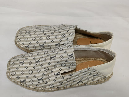 LOUIS VUITTON Louis Vuitton Vidal Line Monogram Espadrilles Slip-On Loafers Size 6 1/2