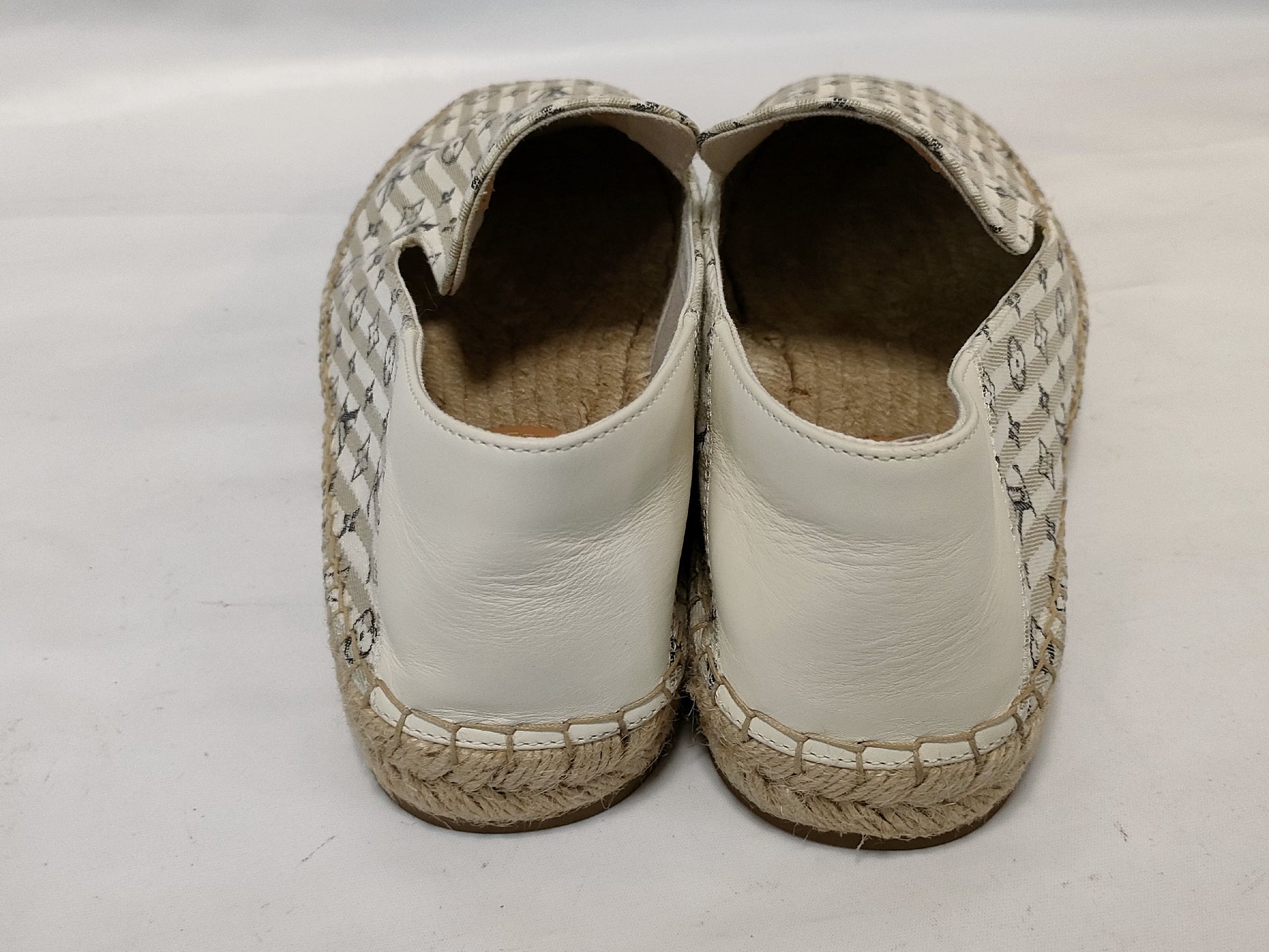 LOUIS VUITTON Louis Vuitton Vidal Line Monogram Espadrilles Slip-On Loafers Size 6 1/2