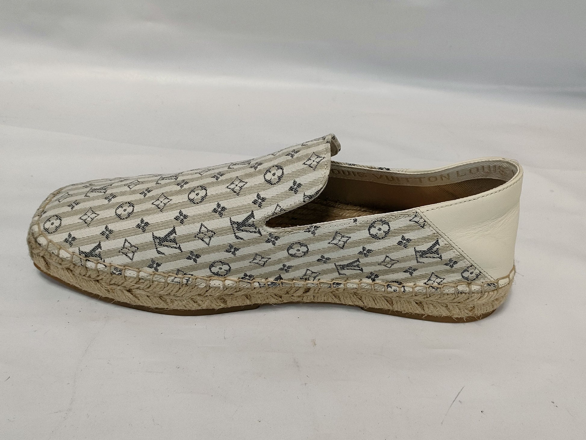 LOUIS VUITTON Louis Vuitton Vidal Line Monogram Espadrilles Slip-On Loafers Size 6 1/2