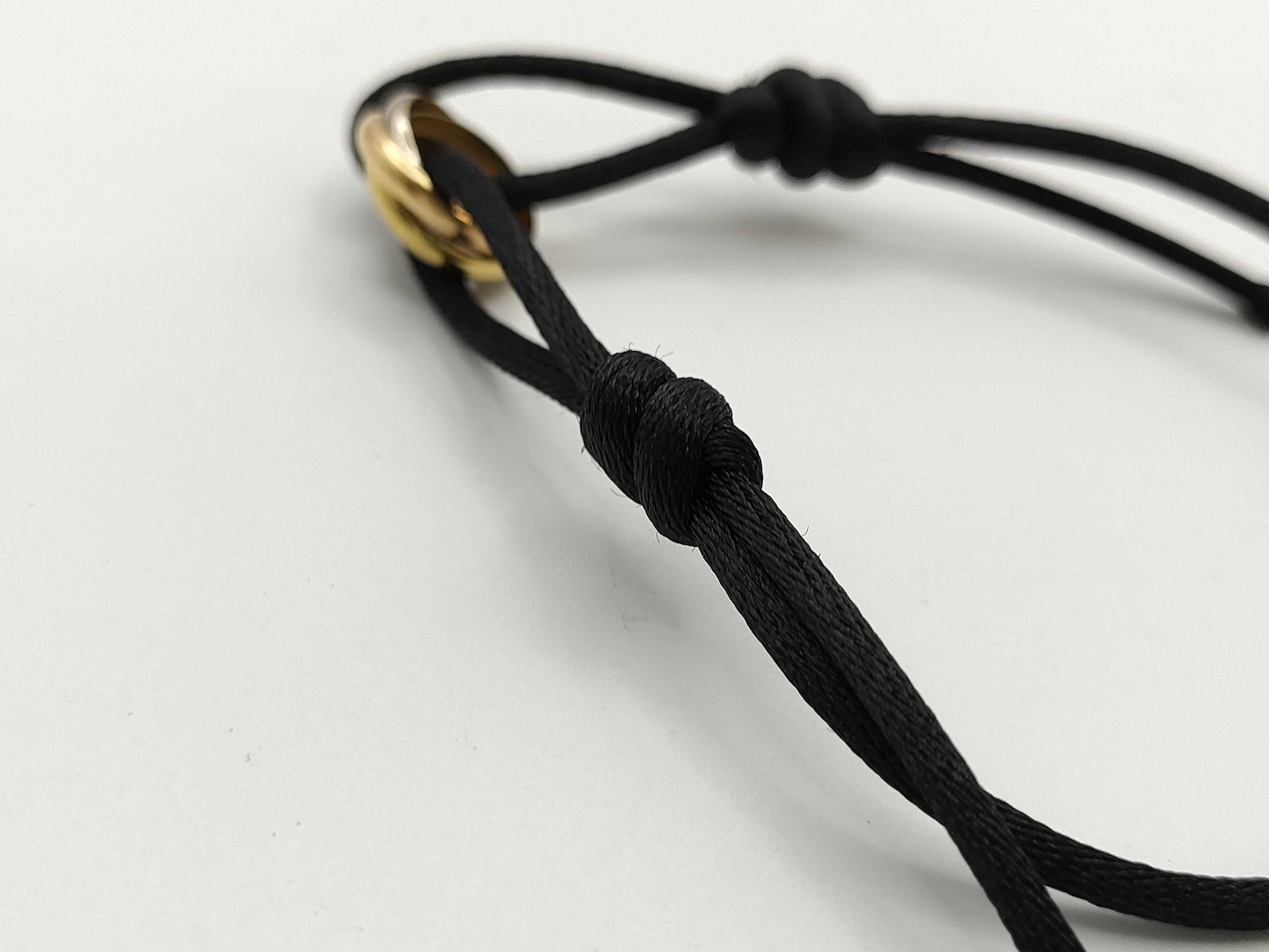 Cartier Trinity Cord Bracelet 750 3.0g Bracelet/Bangle 