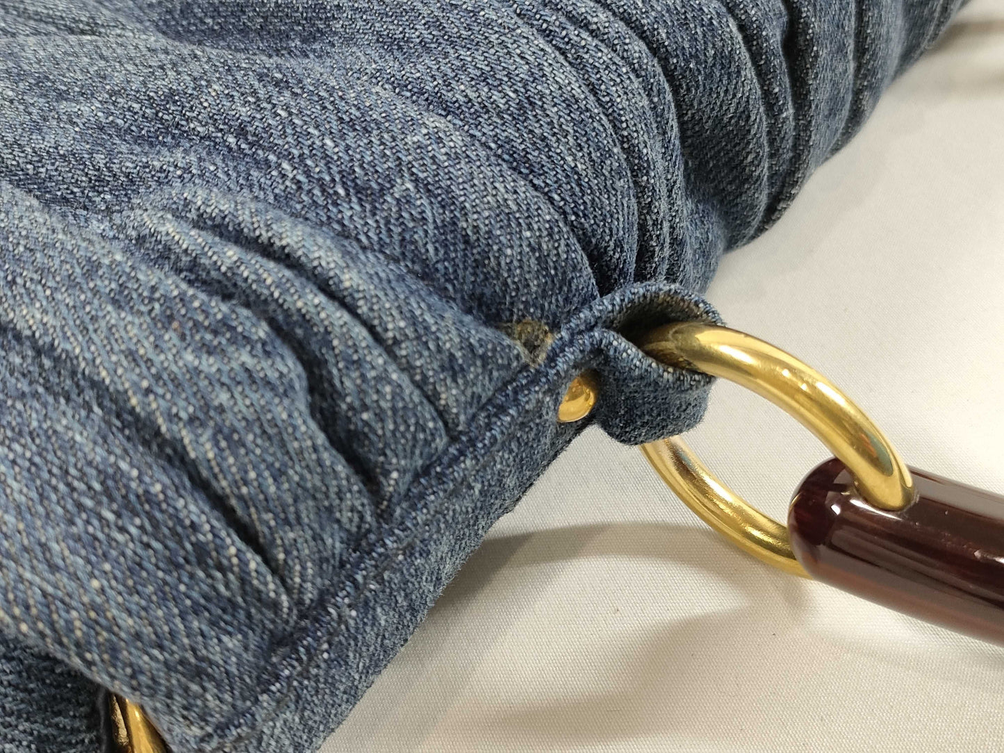 miu miu miu miu denim tortoiseshell handbag Matelasse handbag