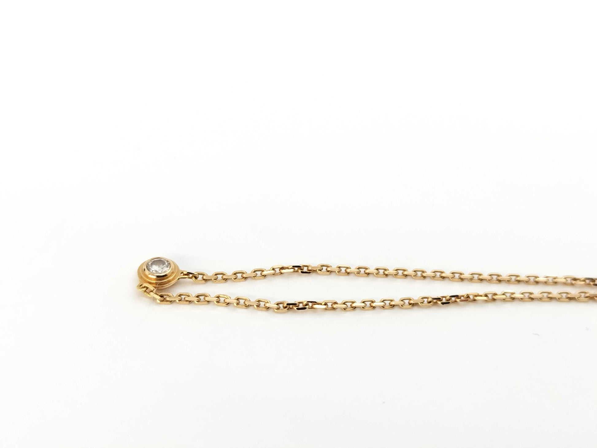 Cartier D'Amour Diamant Léger XS Au750 2.2g Necklace 