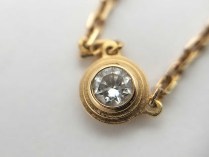 Cartier D'Amour Diamant Léger XS Au750 2.2g Necklace 