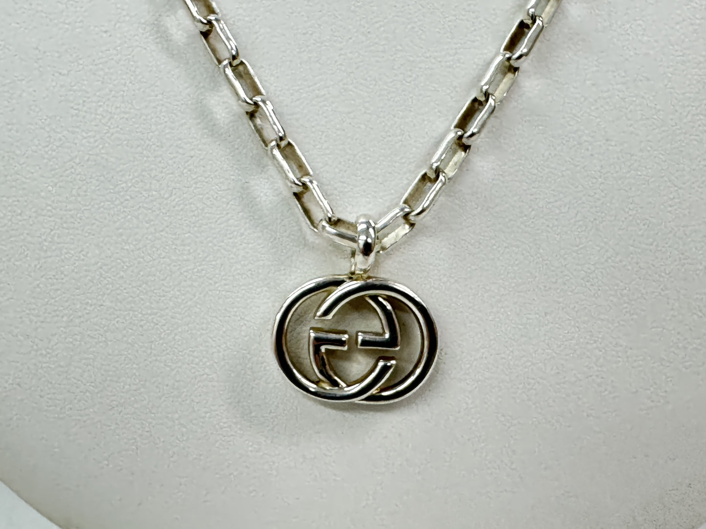 GUCCI Gucci Interlocking G 925 Necklace Necklace