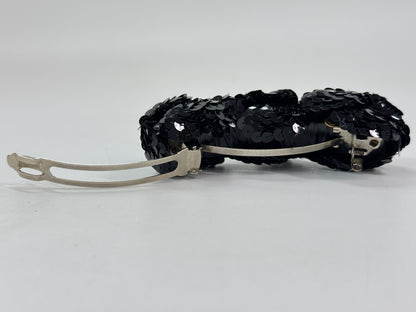 CHANEL Sequined Barrette Hair Accessory