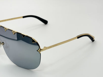 LOUIS VUITTON Z2367W Monogram Flower 136□00-130 Mirror Lens Sunglasses RG0128 with Case