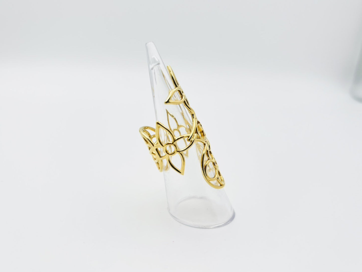 LOUIS VUITTON M0914S Ring LV Twiggy Ring #S OB4212 Gold Ring