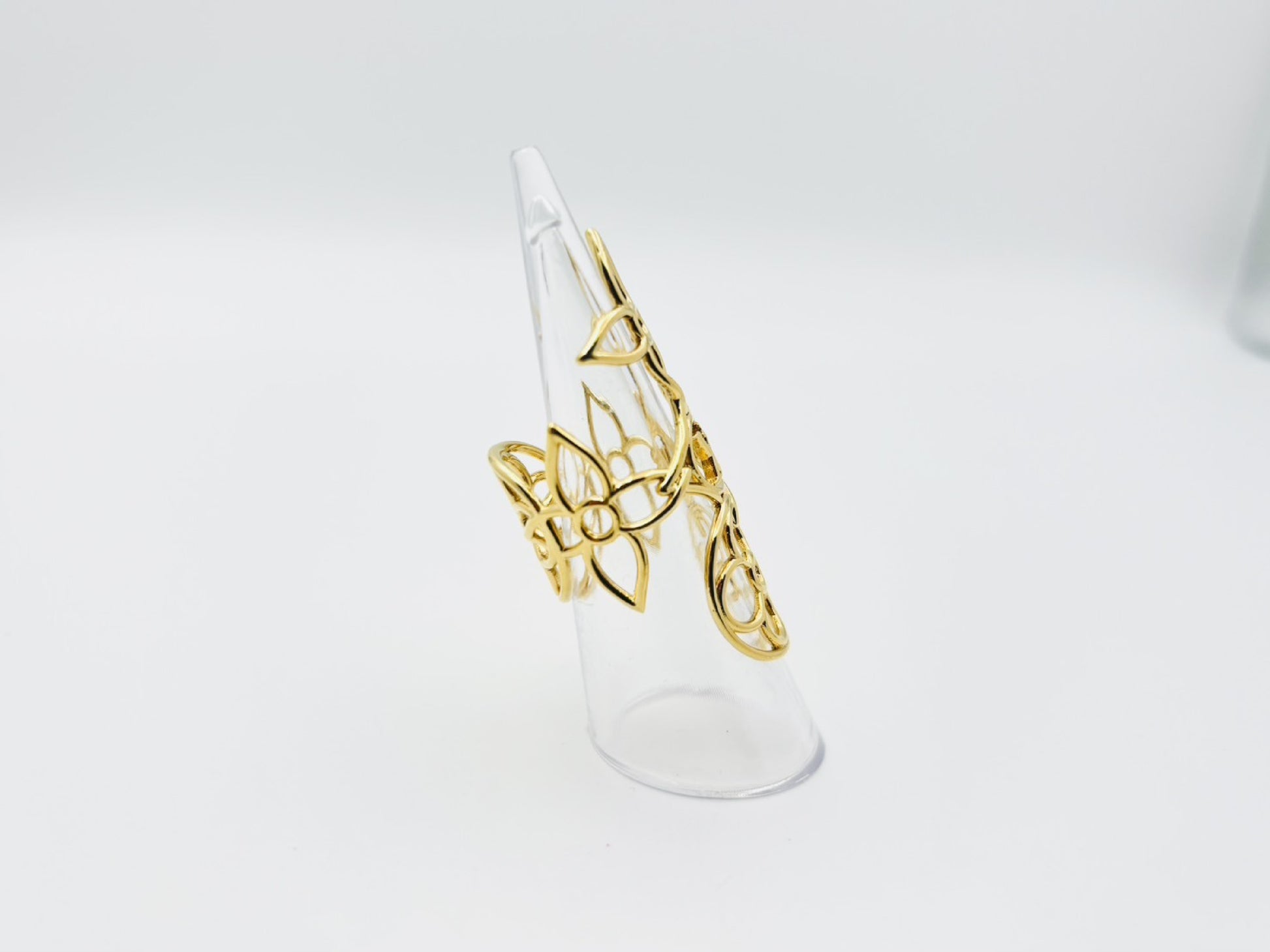 LOUIS VUITTON M0914S Ring LV Twiggy Ring #S OB4212 Gold Ring