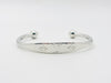 LOUIS VUITTON M64839 Jonques Monogram Bangle #M DI1107GP Silver Bracelet/Bangle