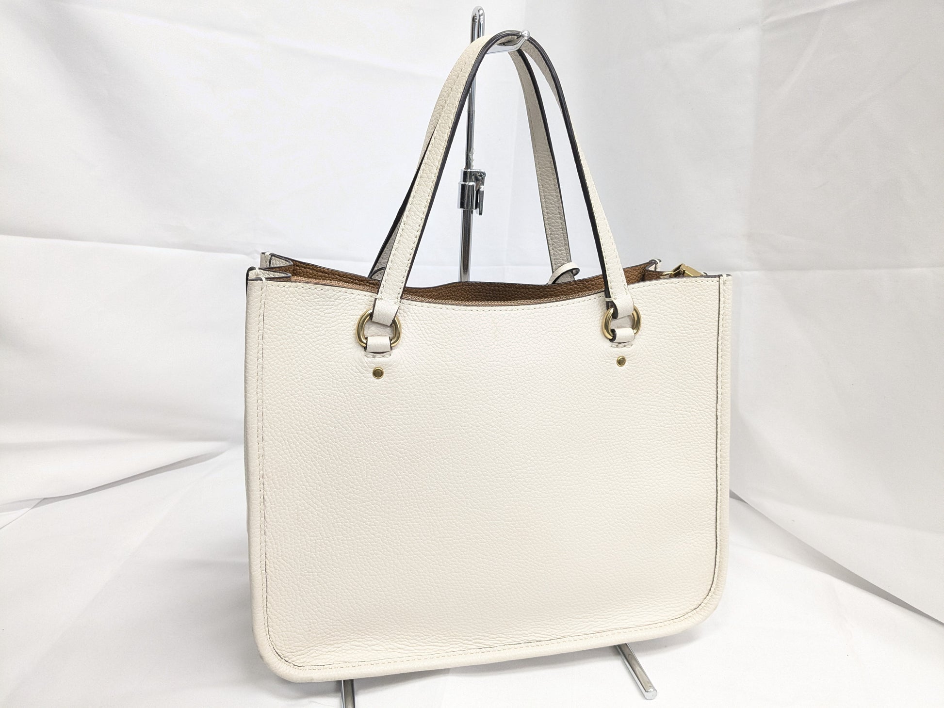 COACH 2-Way Leather Shoulder Bag/Handbag