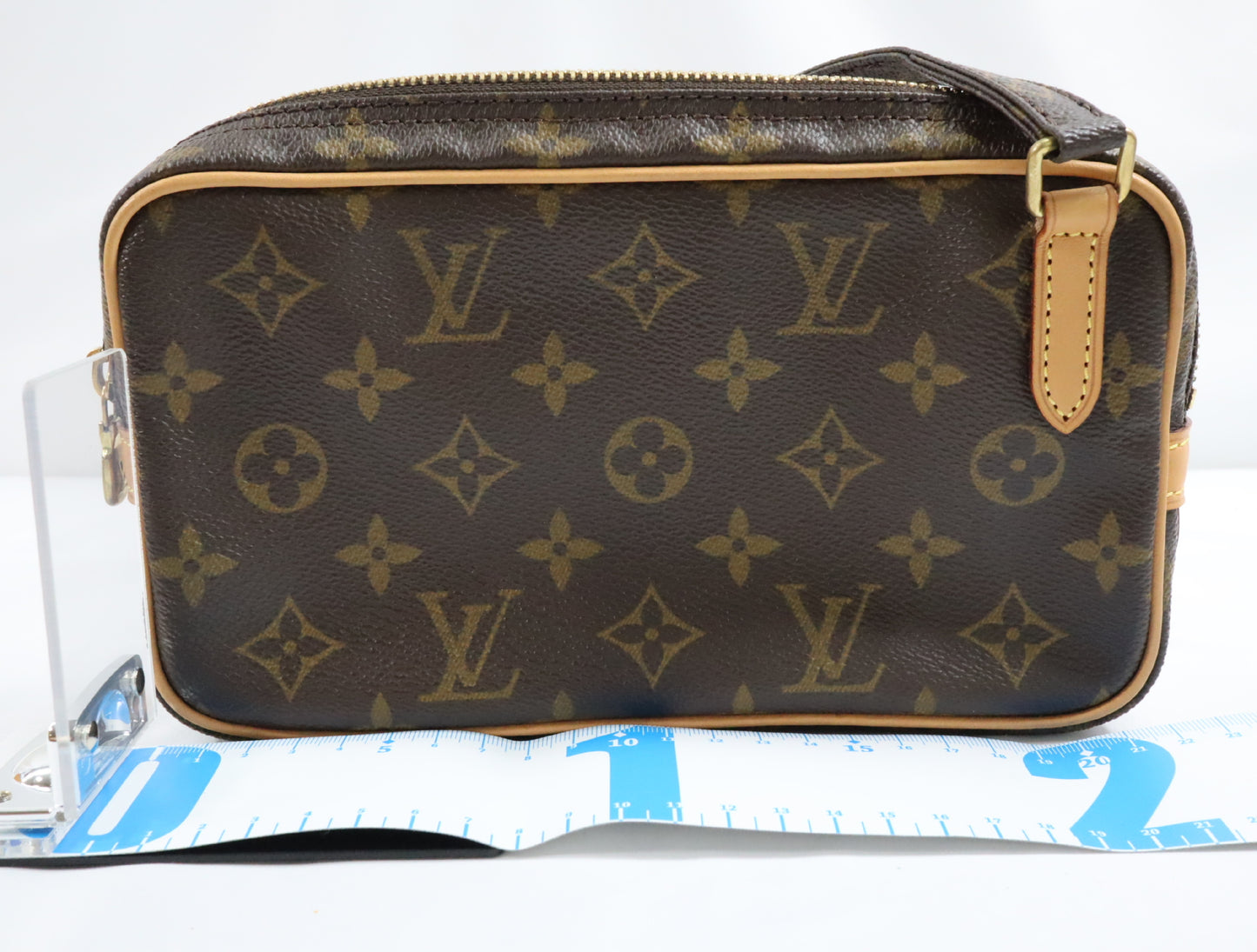 LOUIS VUITTON Monogram LOUIS VUITTON M51828 Monogram Pochette Marly Bandouliere SL0050 Shoulder Bag
