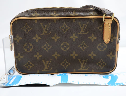 LOUIS VUITTON Monogram LOUIS VUITTON M51828 Monogram Pochette Marly Bandouliere SL0050 Shoulder Bag